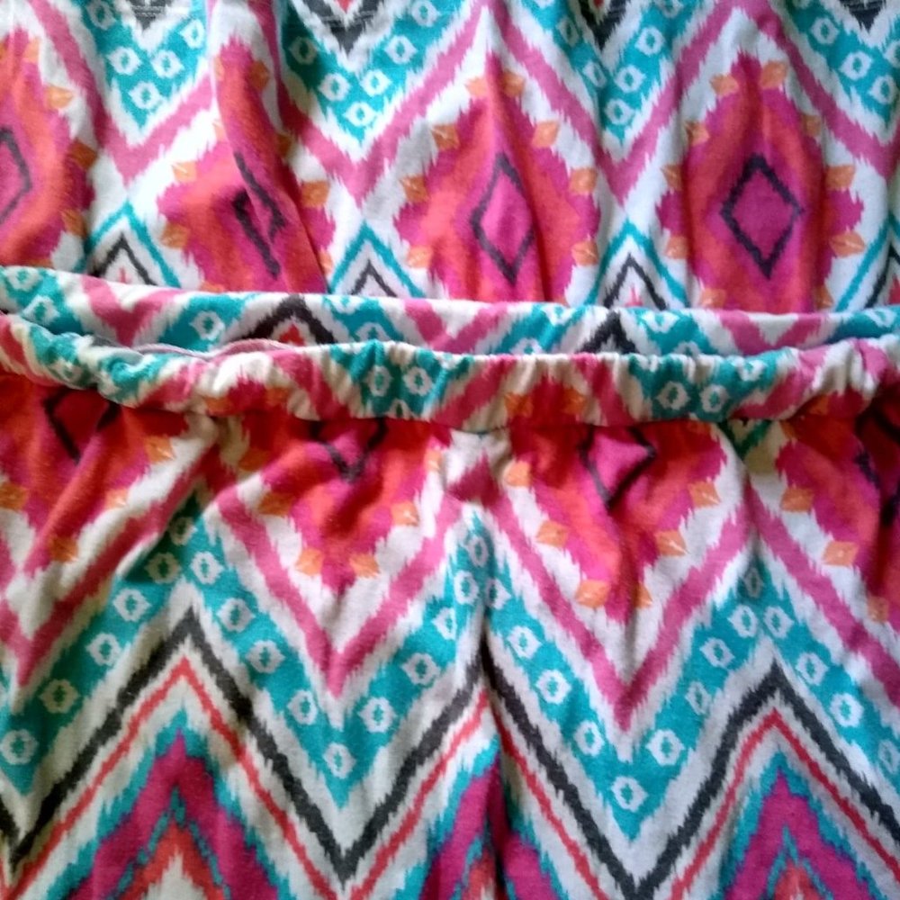 multi colored maxi skirt